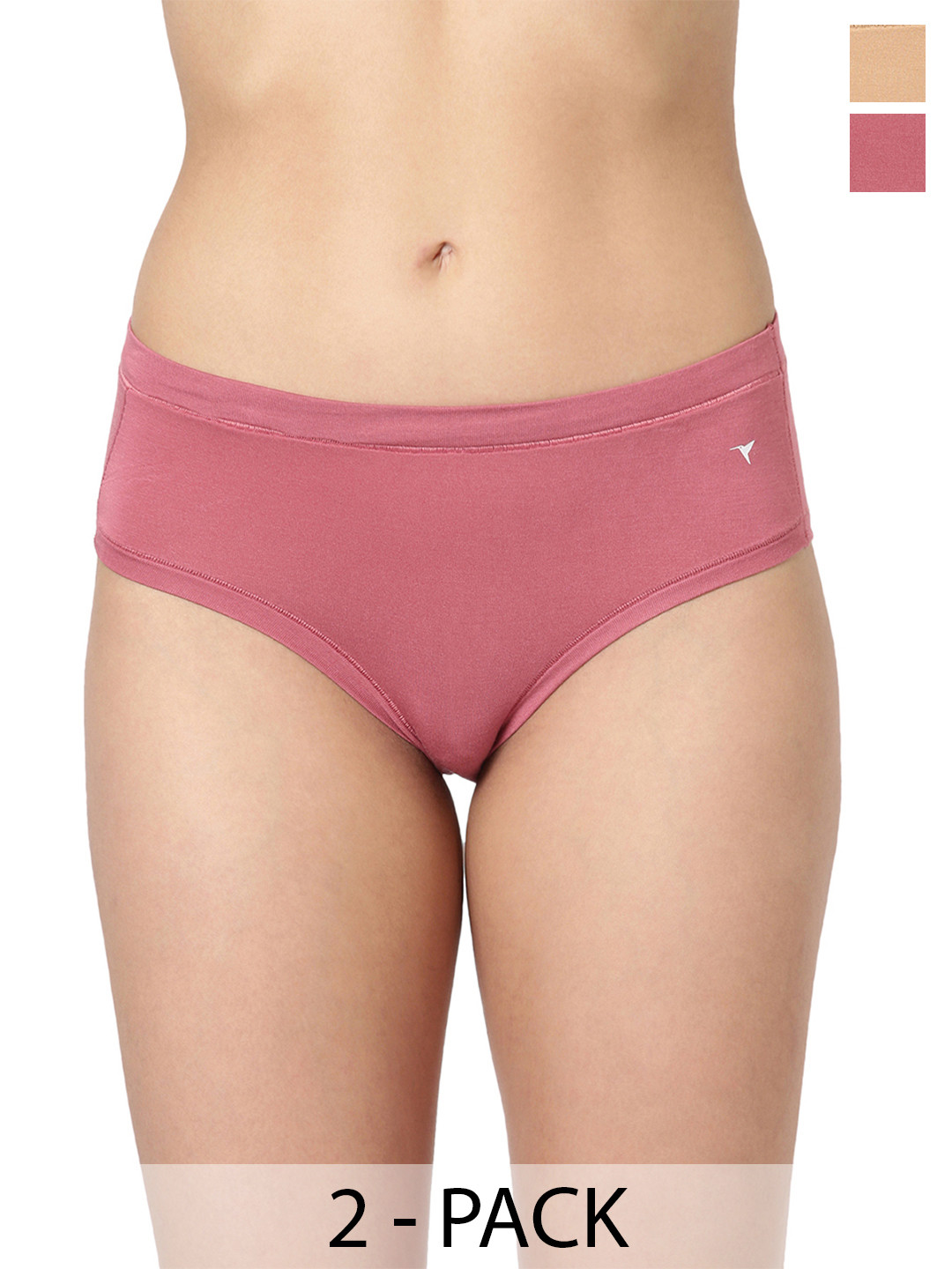 BLOSSOM Women Mid Rise Modal Hipster Panty Concealed Waistband _Cloud Soft
