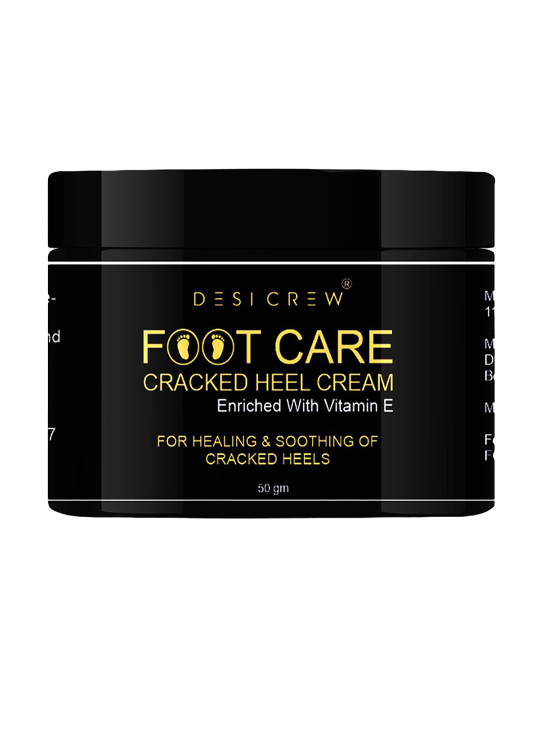Desi Crew Foot Care Cracked Heel Cream - 50 g