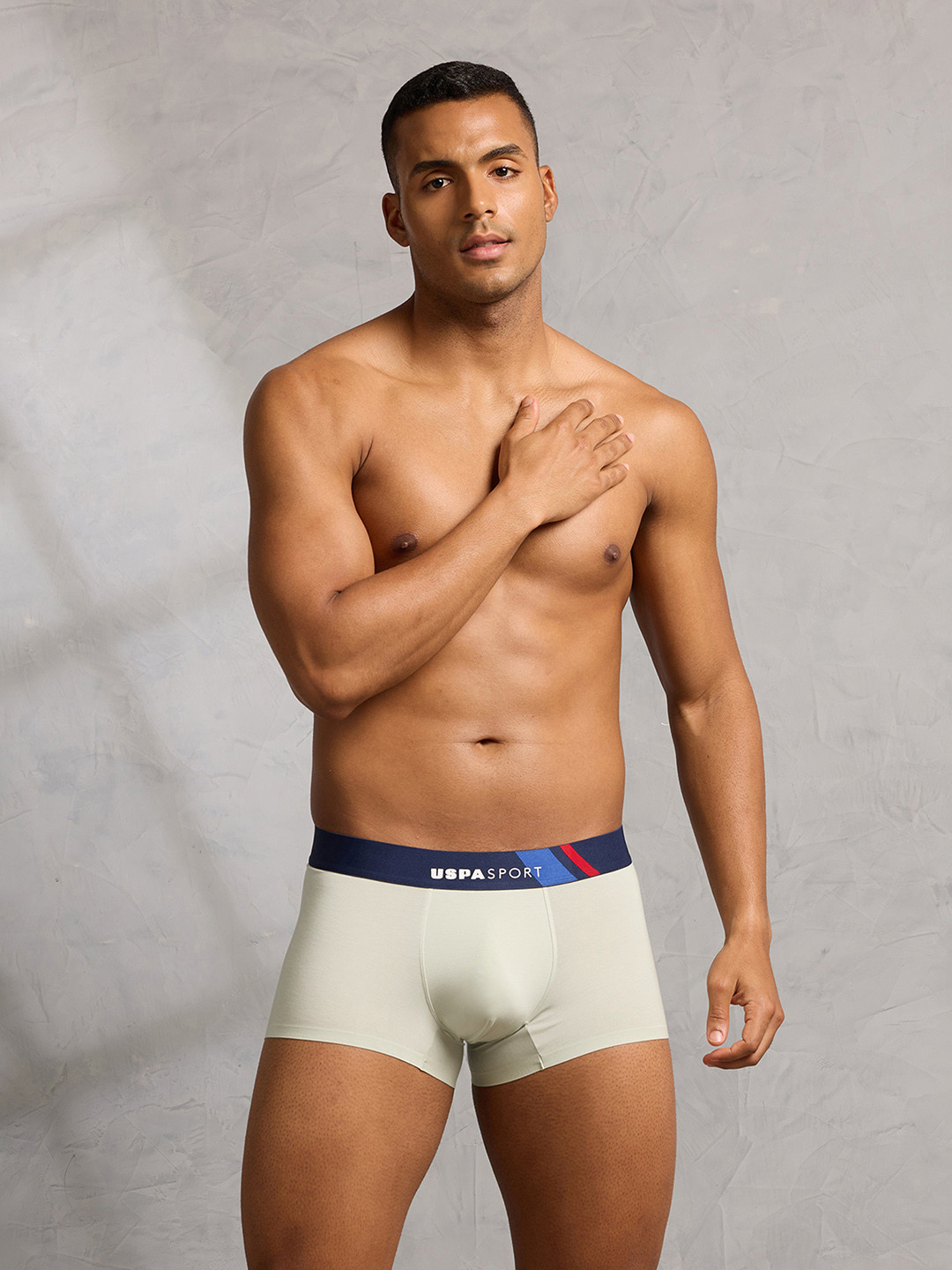 U.S. Polo Assn. Men Seamless Breathability Trunks RT002-D01-PL