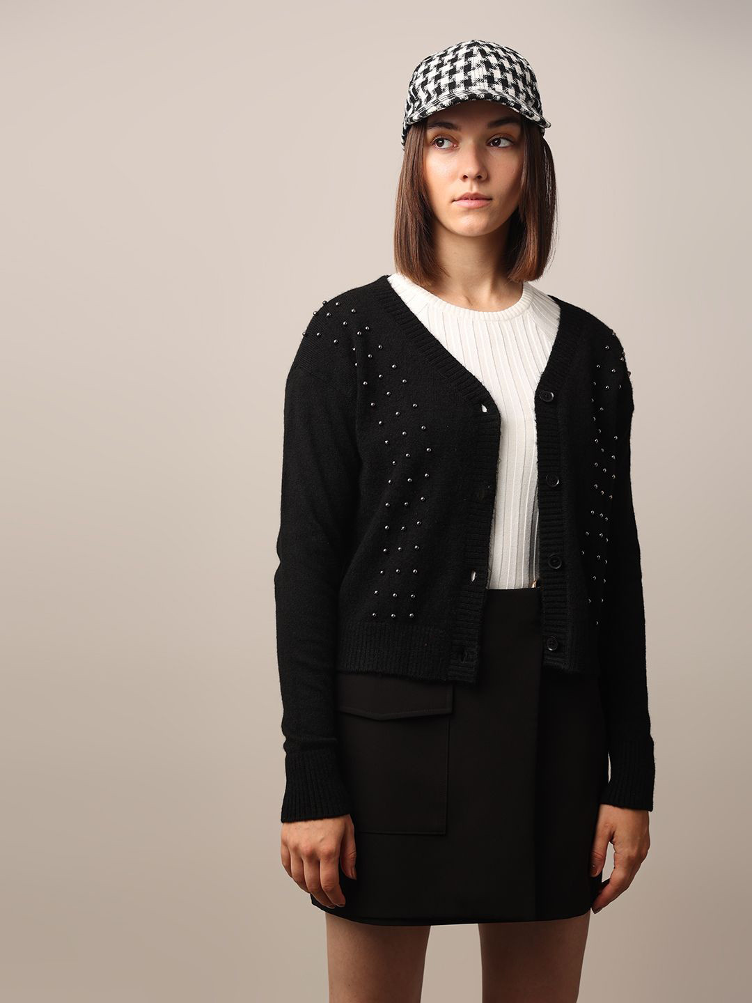 ONLY Women Cardigan with Embellished Detail