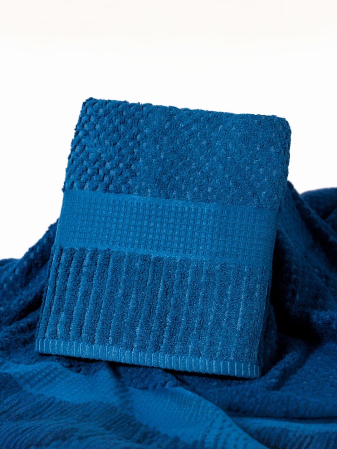 MUSH Hearth & Haven Blue Bamboo 450 GSM Bath Towel