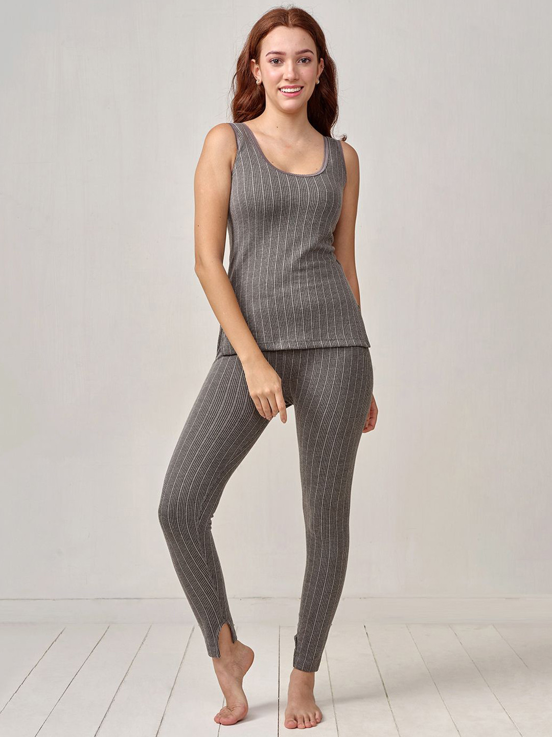 INFERNO Women Cotton Thermal Slips and Pant Set