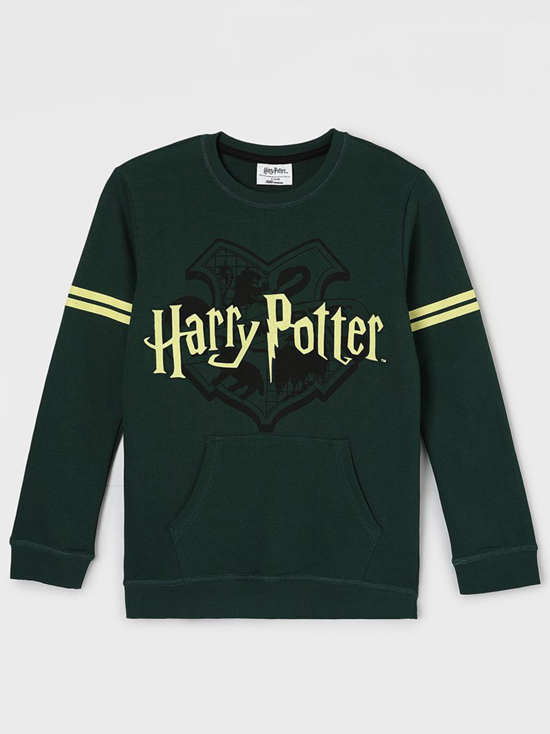 Fame Forever by Lifestyle Boys Green Warner Bro-Harry Potter Sweatshirt