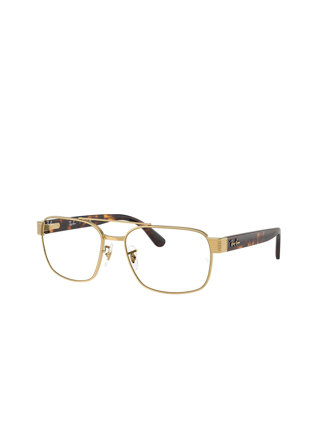 RAY-BAN Unisex Square Gold colour Frames - 0RX3751V250058