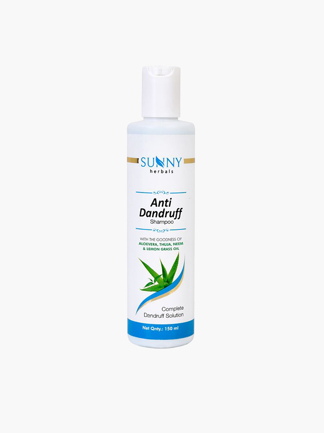 SUNNY HERBALS Anti Dandruff Shampoo With Aloevera & Neem - 150ml