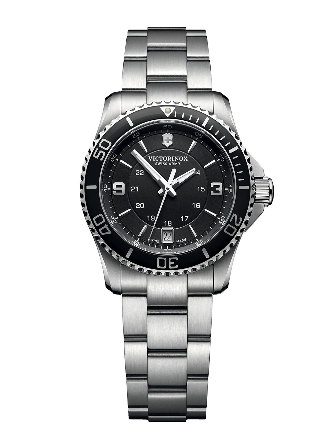 Victorinox Women Maverick Dial & Stainless Steel Straps Analogue Watch - 241701