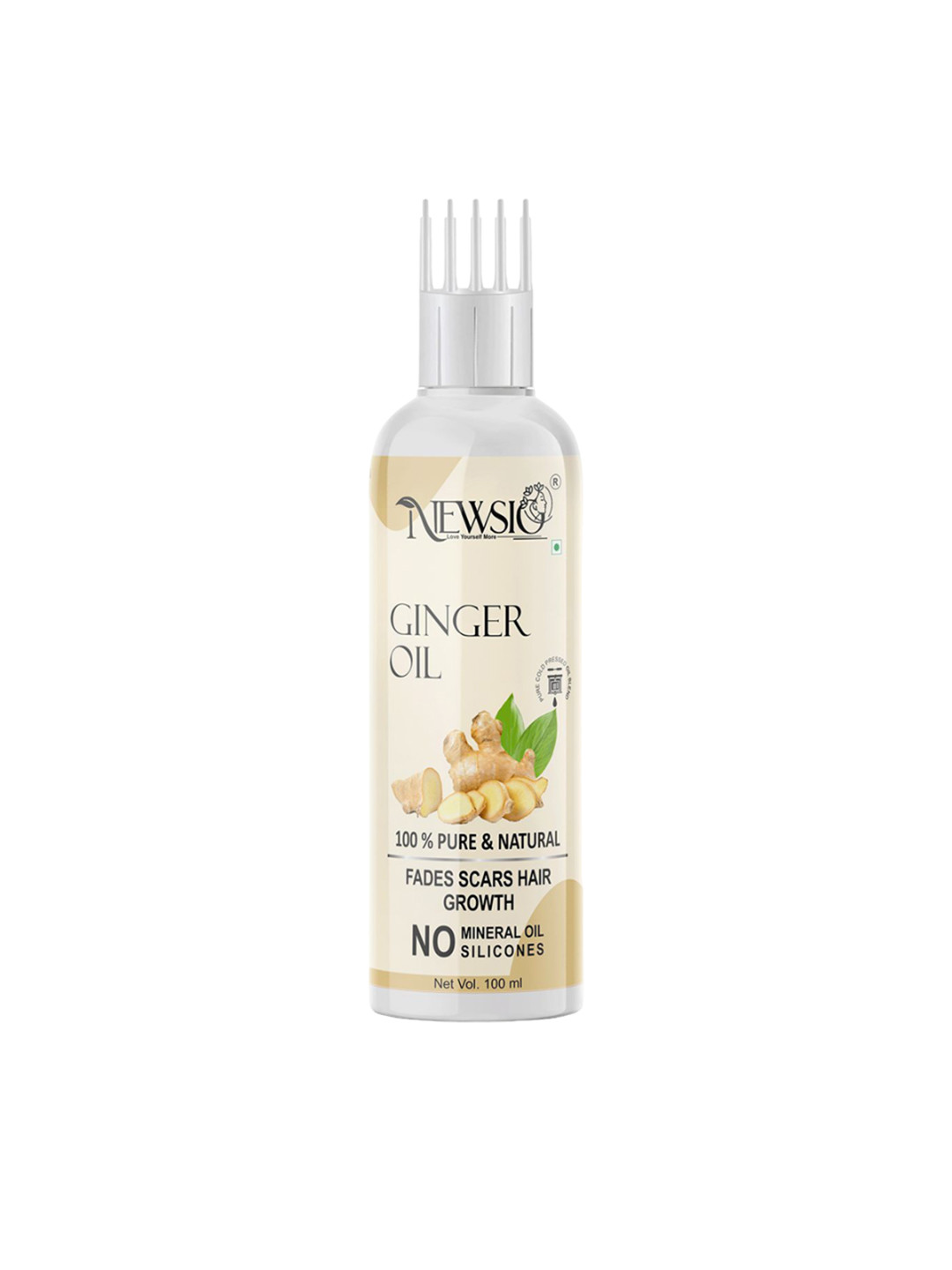 Newsio 100% Pure & Natural Ginger Oil - 100 ml