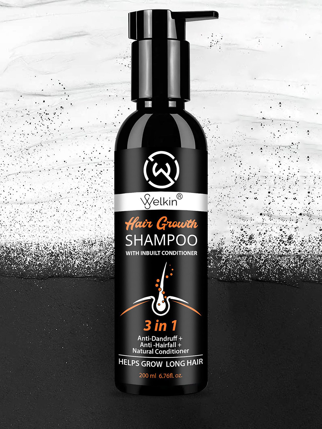 WELKIN Set Of 3 Hair Growth Shampoo - 200 ml Each