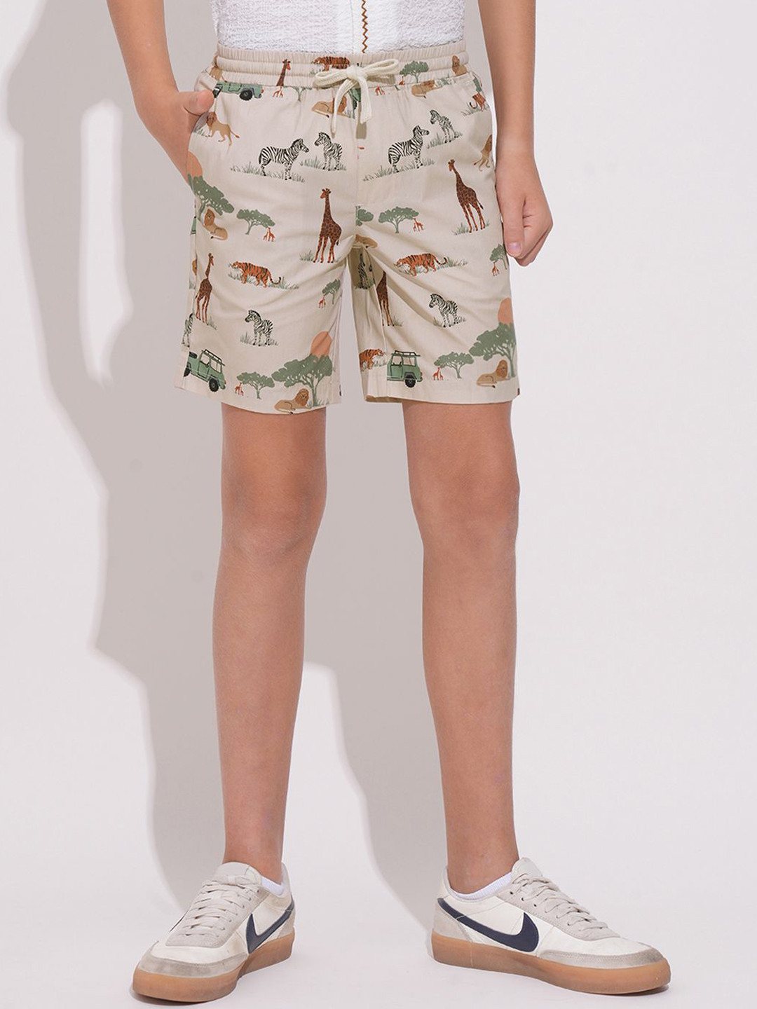 Jack & Jones Junior Boys Animal Printed Shorts