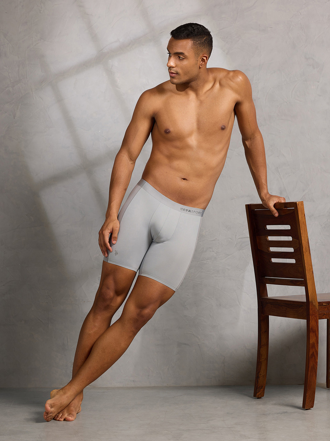 U.S. Polo Assn. Men Seamless Long Trunk RT003-003-PL