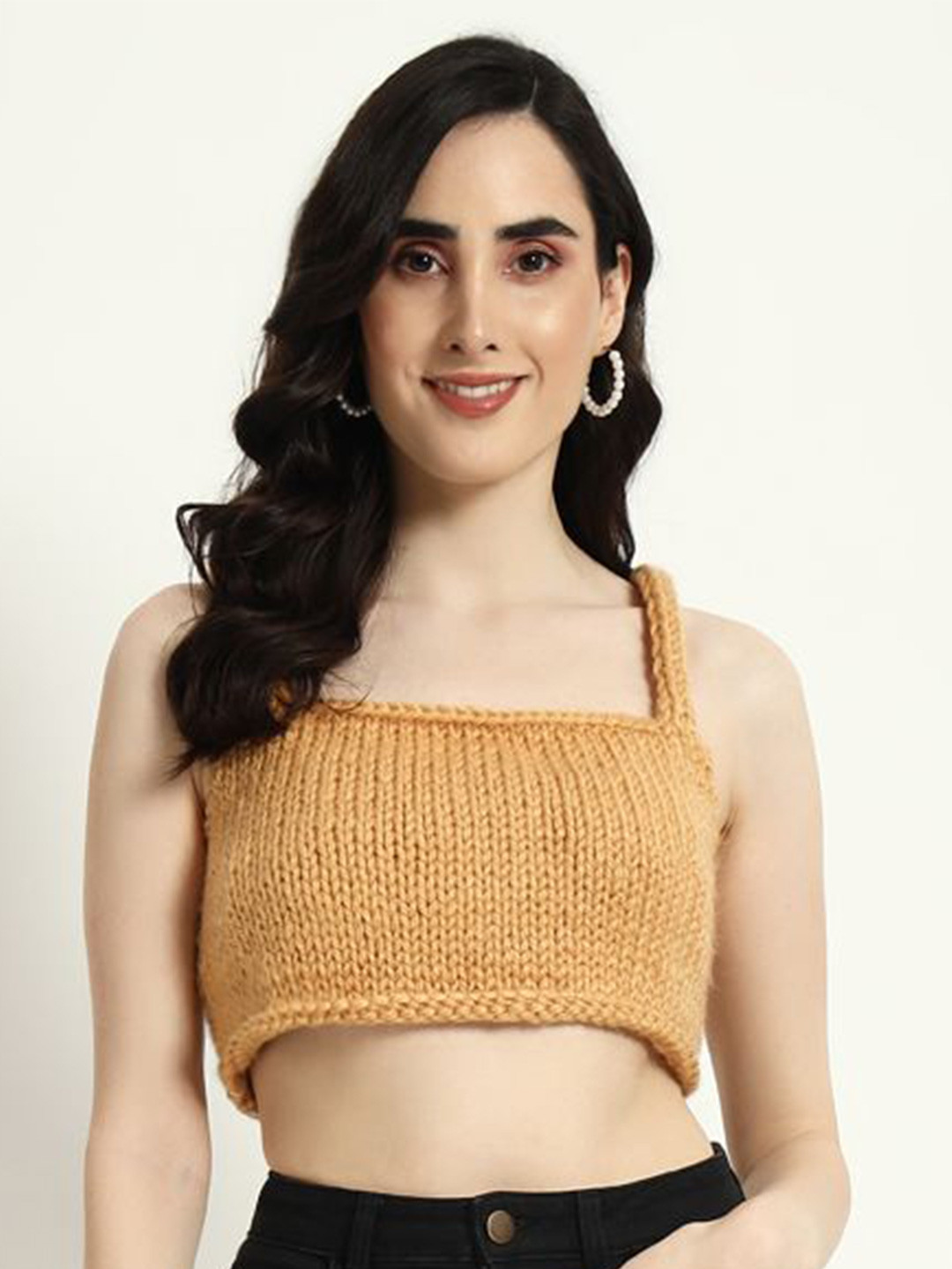 Sugercandy Women Crochet Bralette Crop Top
