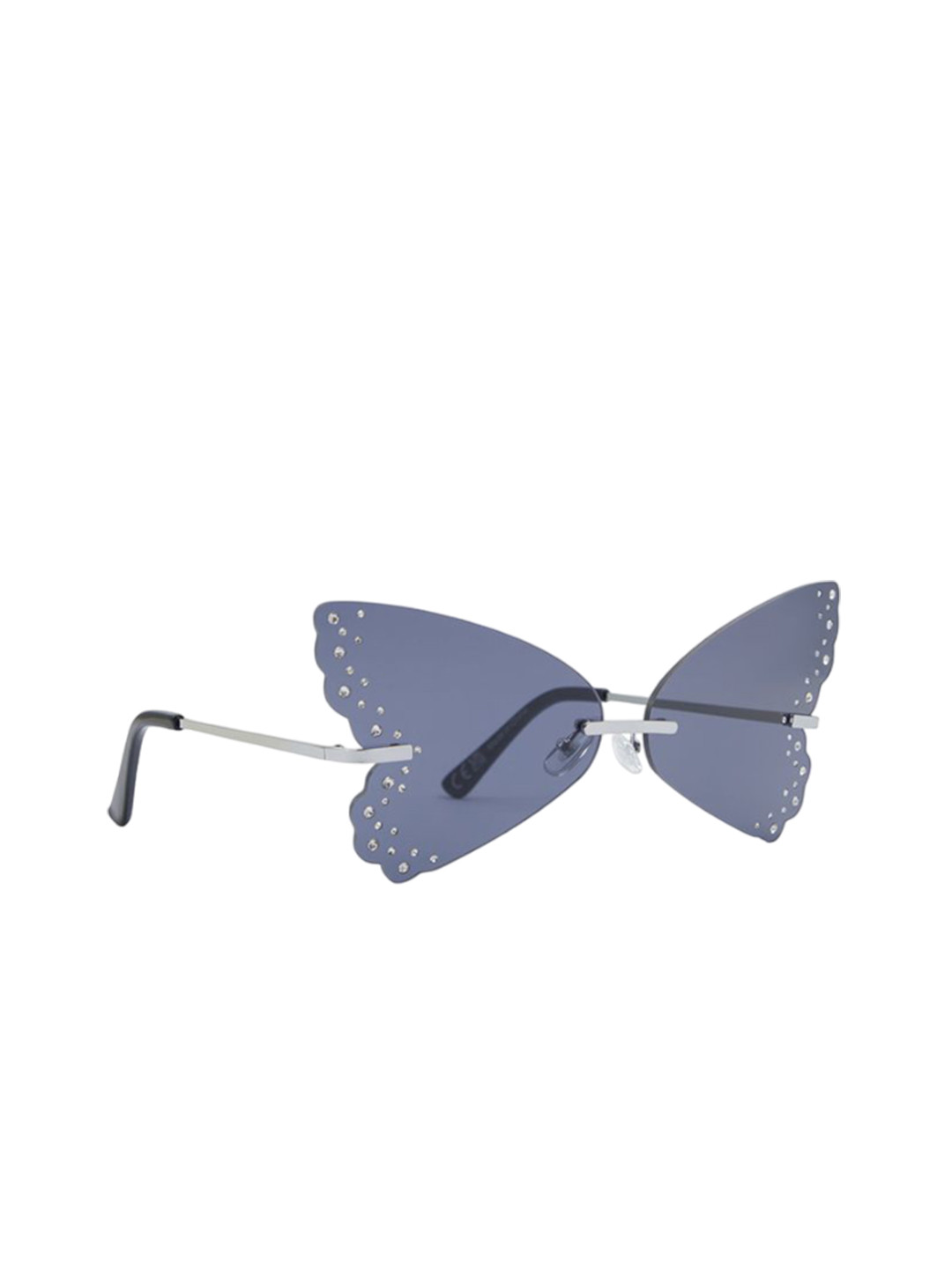 ALDO Women Butterfly Sunglasses FLUTTERLENS001-BLACK