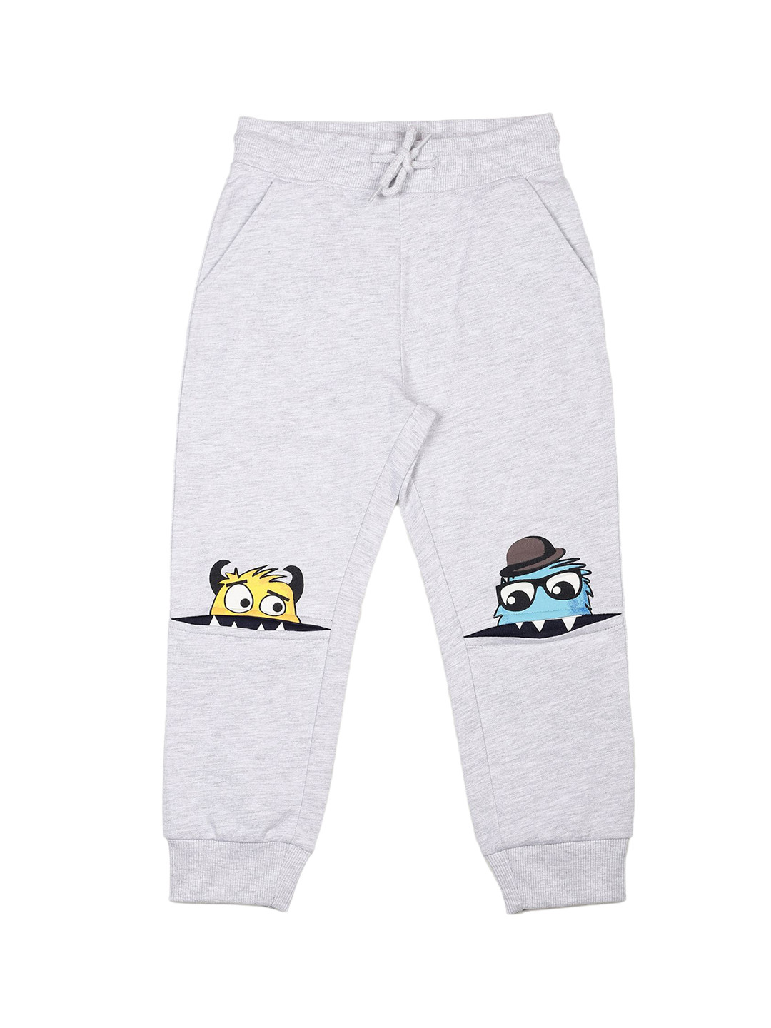 PLUM TREE Boys Graphic Printed Pure Cotton Joggers