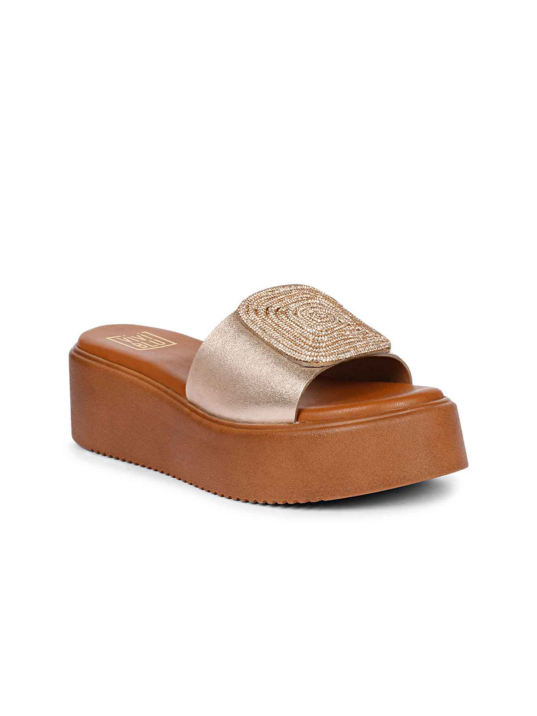 Viviblu  Leather Platform Heel Sandals