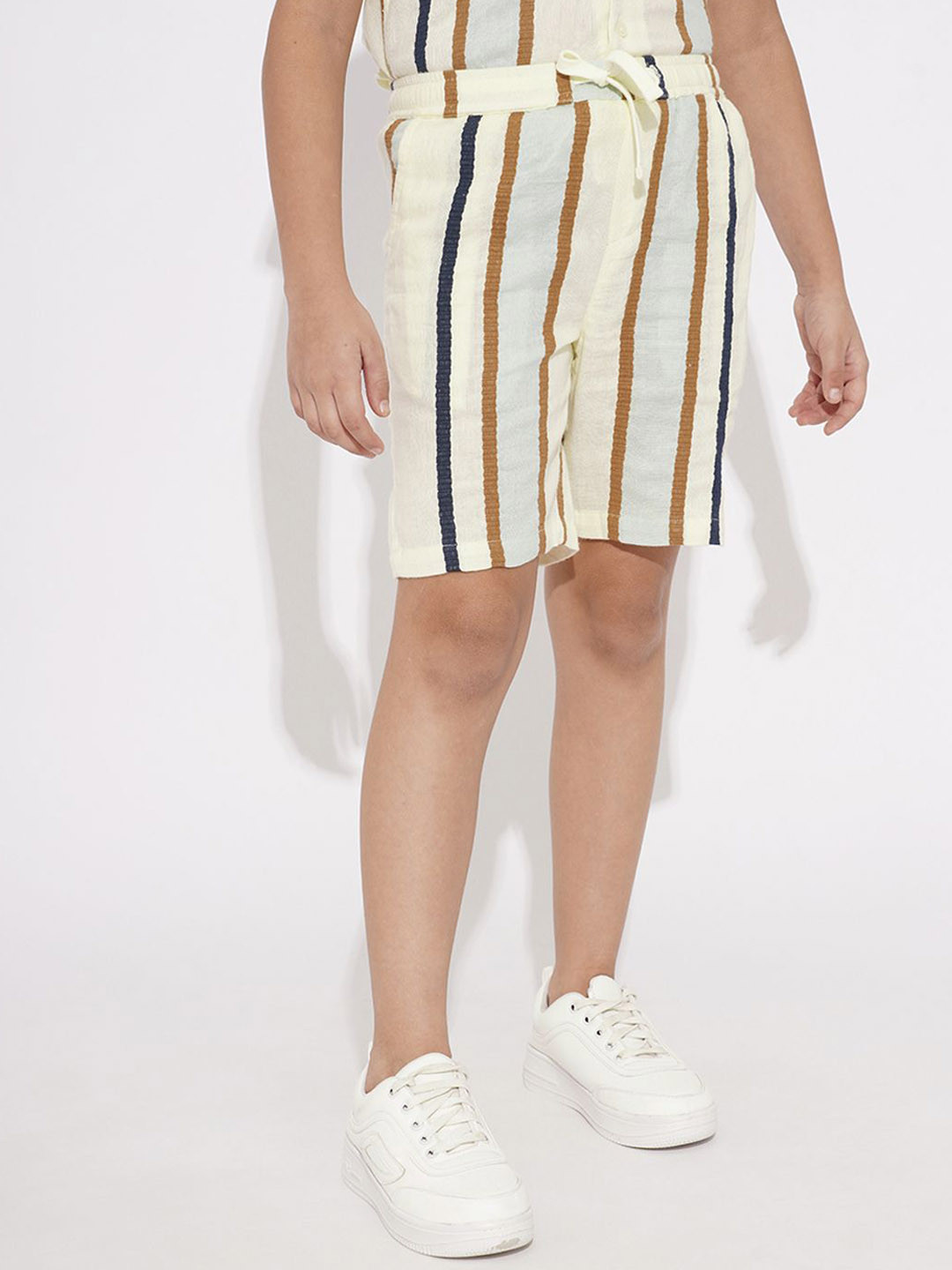 Jack & Jones Junior Boys Striped Technology Shorts