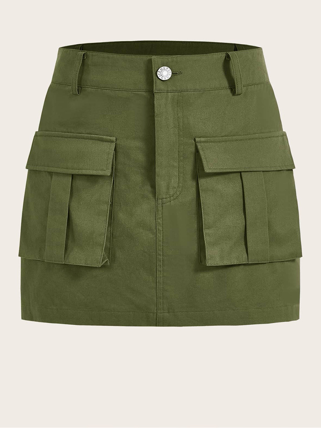 LA CHIC PICK Women Solid Knitted Pencil Mini Skirt