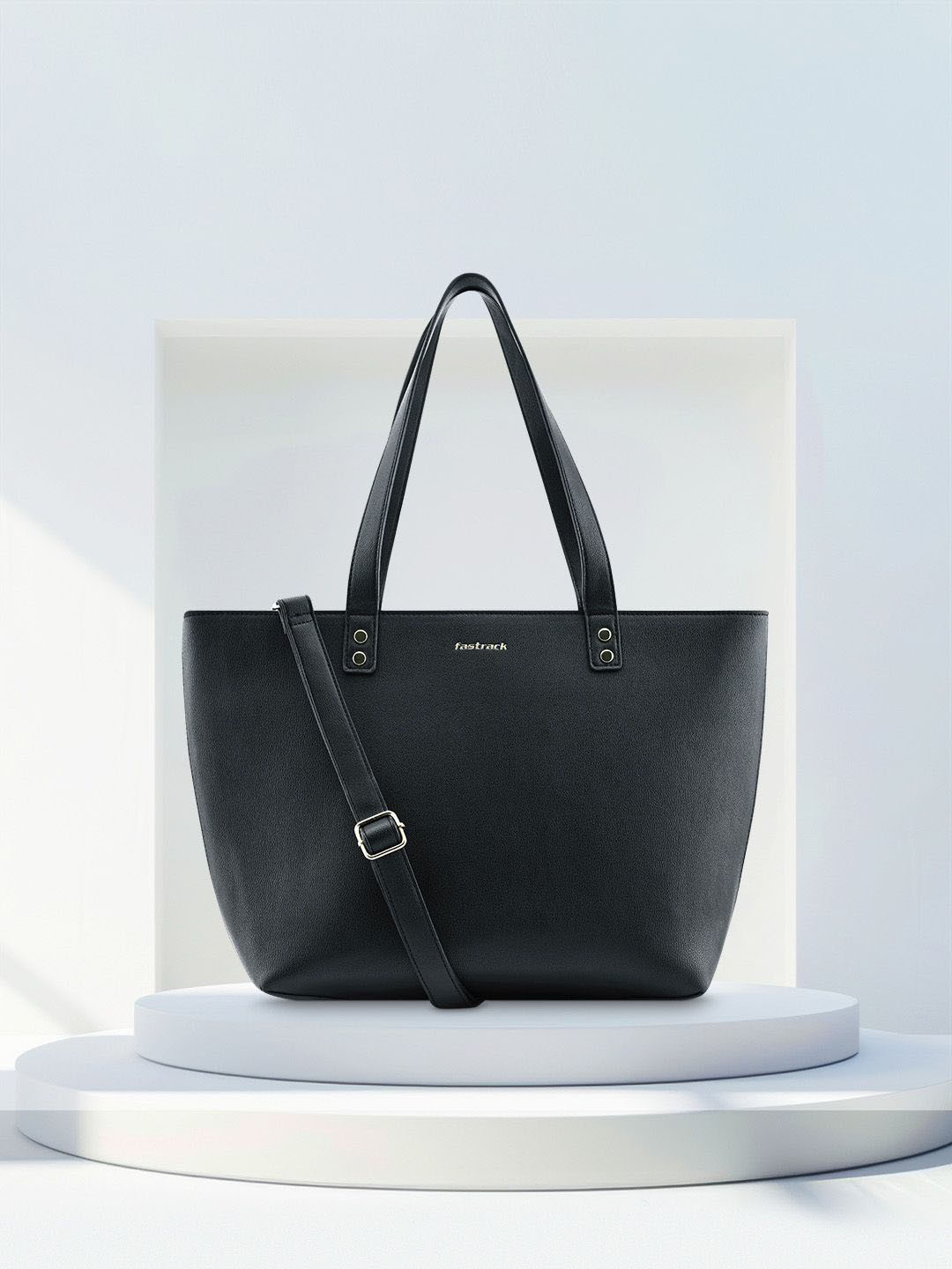 Fastrack Women Textured Shoulder Bag Comes With Pouch