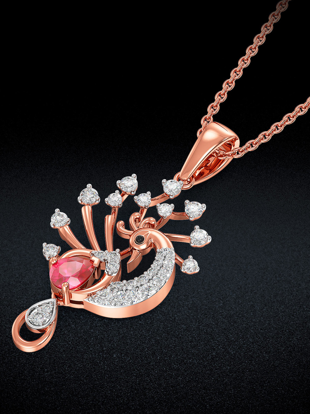 Joyalukkas 18KT Gold Pendant Diamond
