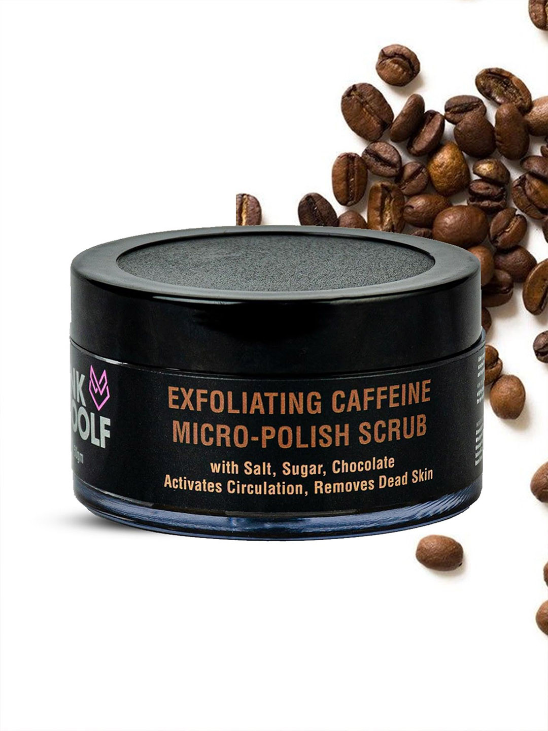 PINK WOOLF Exfoliating Caffeine Micro Polish Scrub 50 g