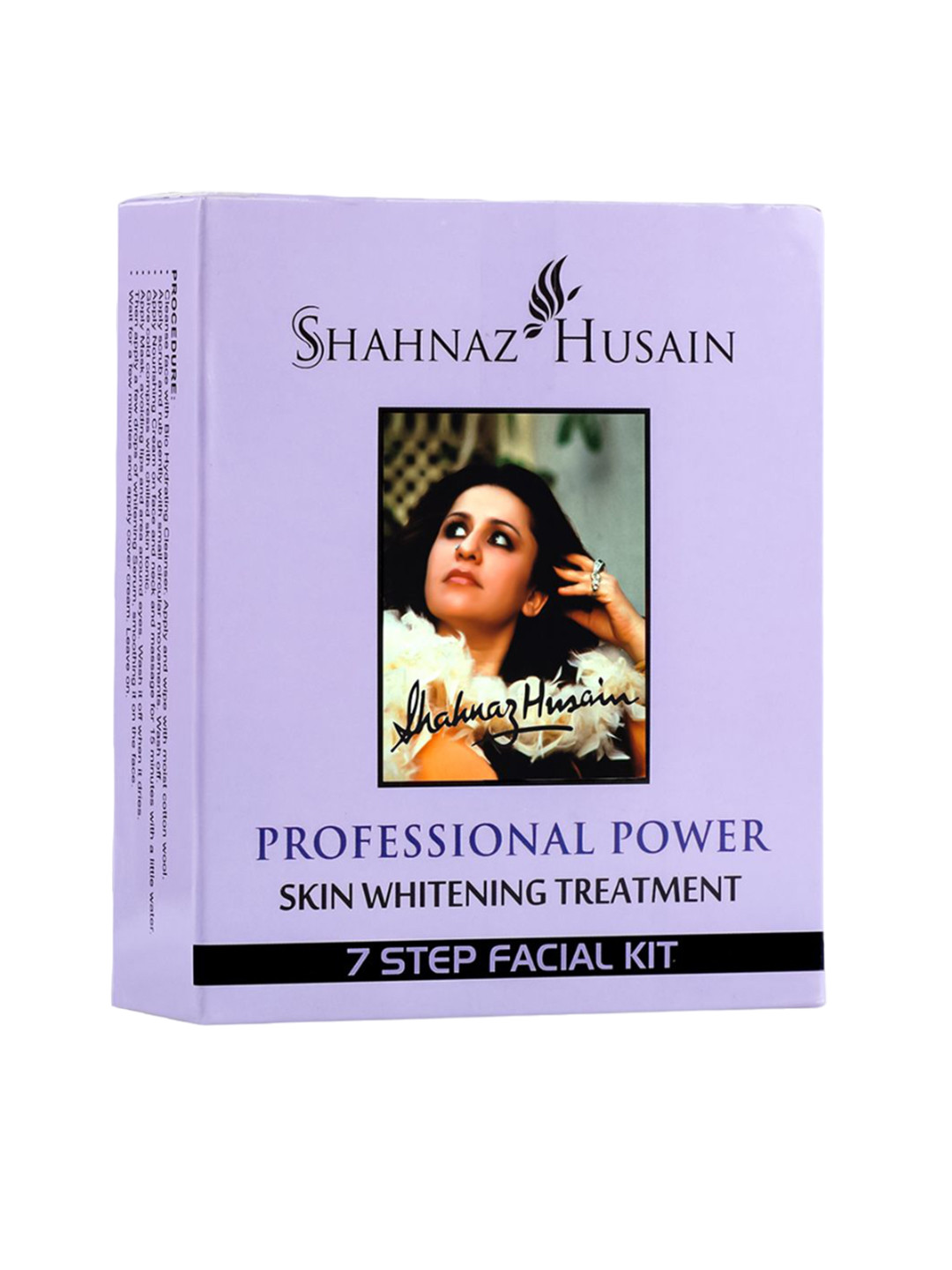 Shahnaz Husain Professional Power Skin Whitening Treatment 7 Steps Facial Kit