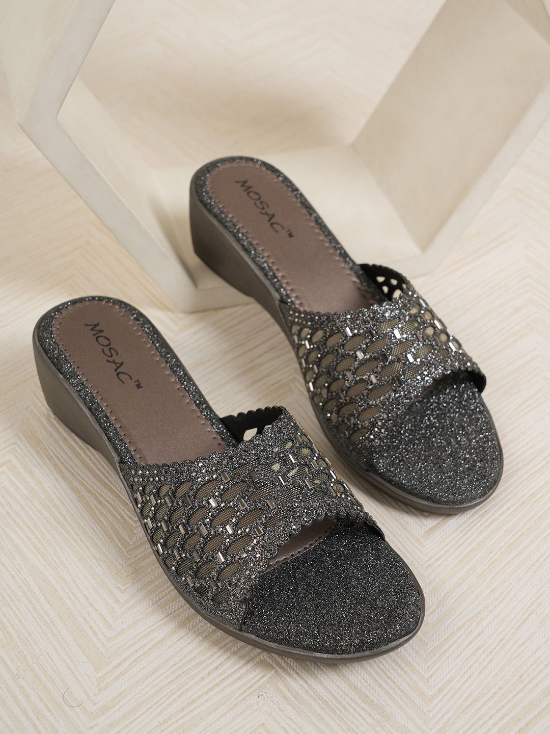 MOSAC Party Wedge Sandals