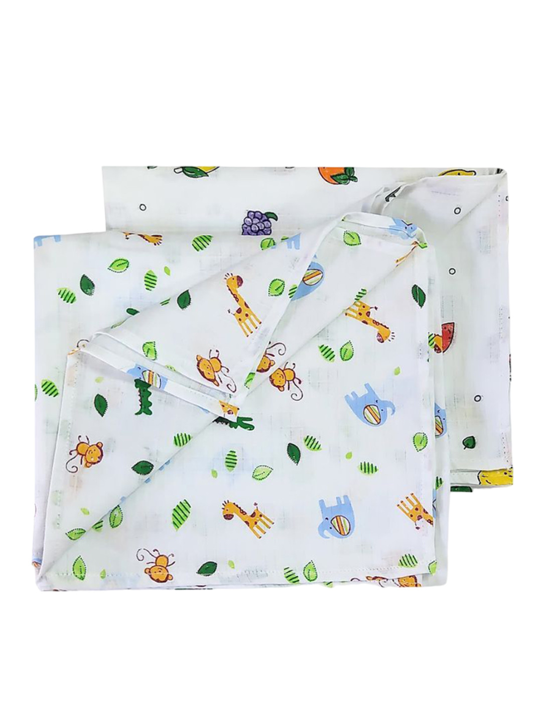 BAESD Infants Set Of 2 Printed Cotton Swaddle Warp