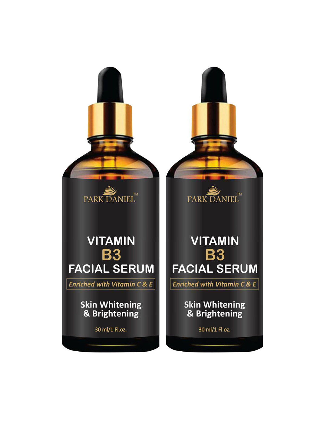 Park Daniel Set Of 2 Vitamin B3 Facial Serum With Vitamin C & E-30ml Each