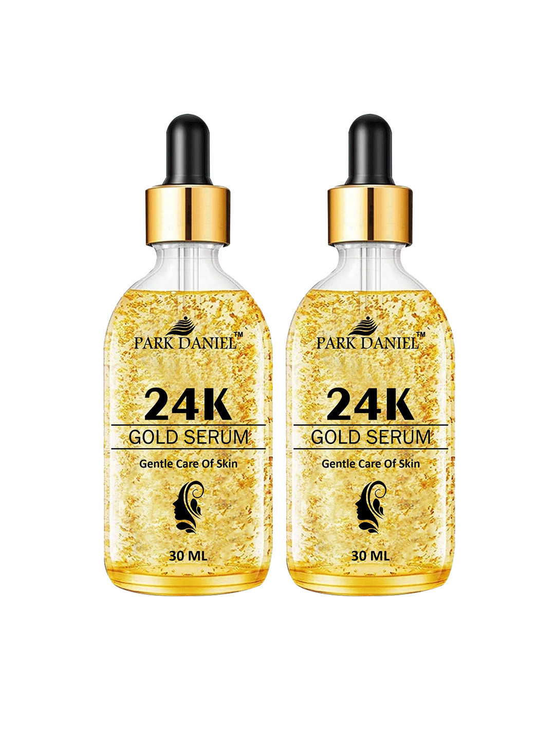 Park Daniel Set Of 2 24K Gold Serum For Face Glow & Hydration -30ml Each