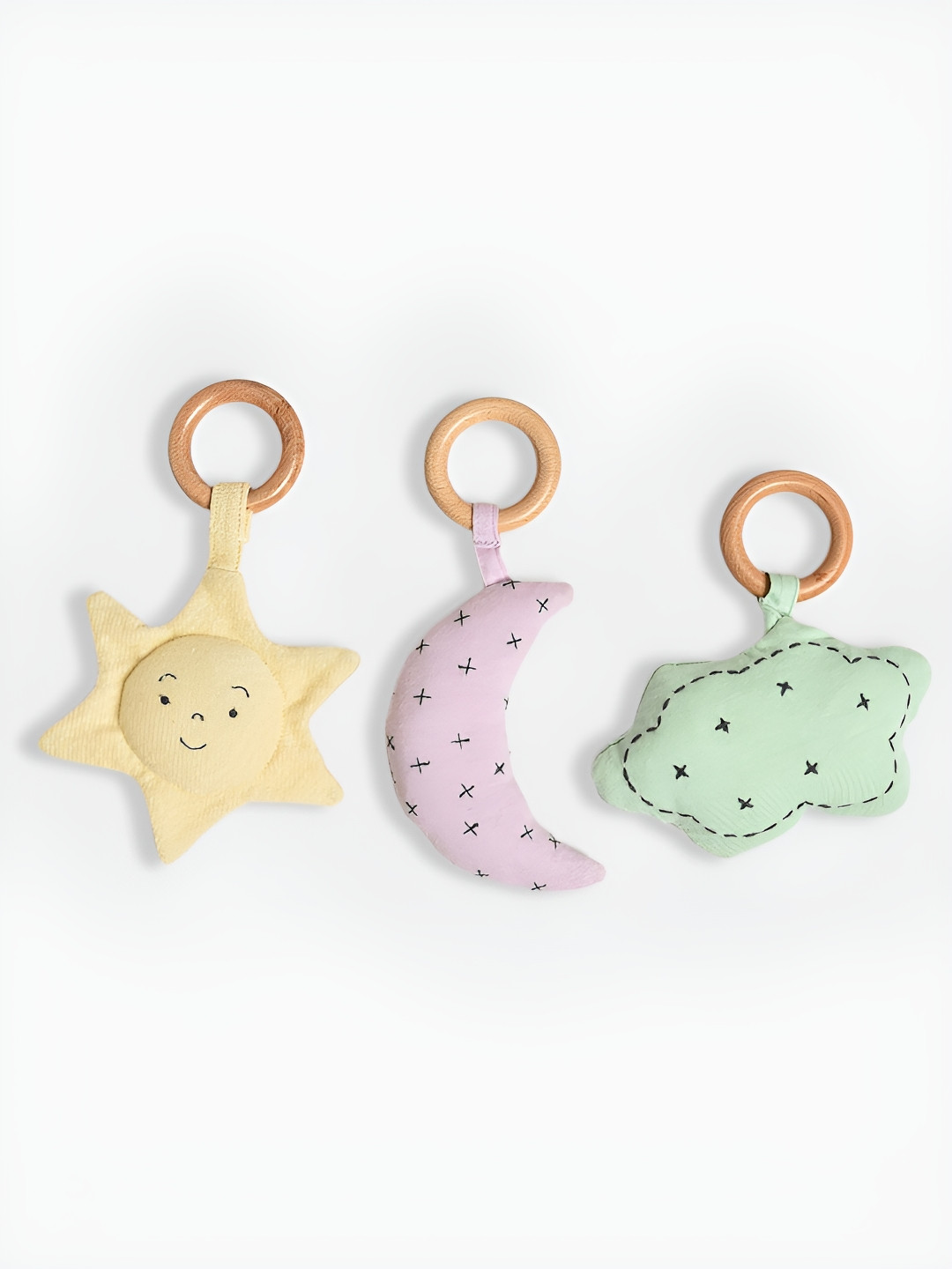 MiArcus Moon, Star, & Cloud-Shaped Baby Mobile Toy- Ideal for Baby's Sleep, Nursery Decor