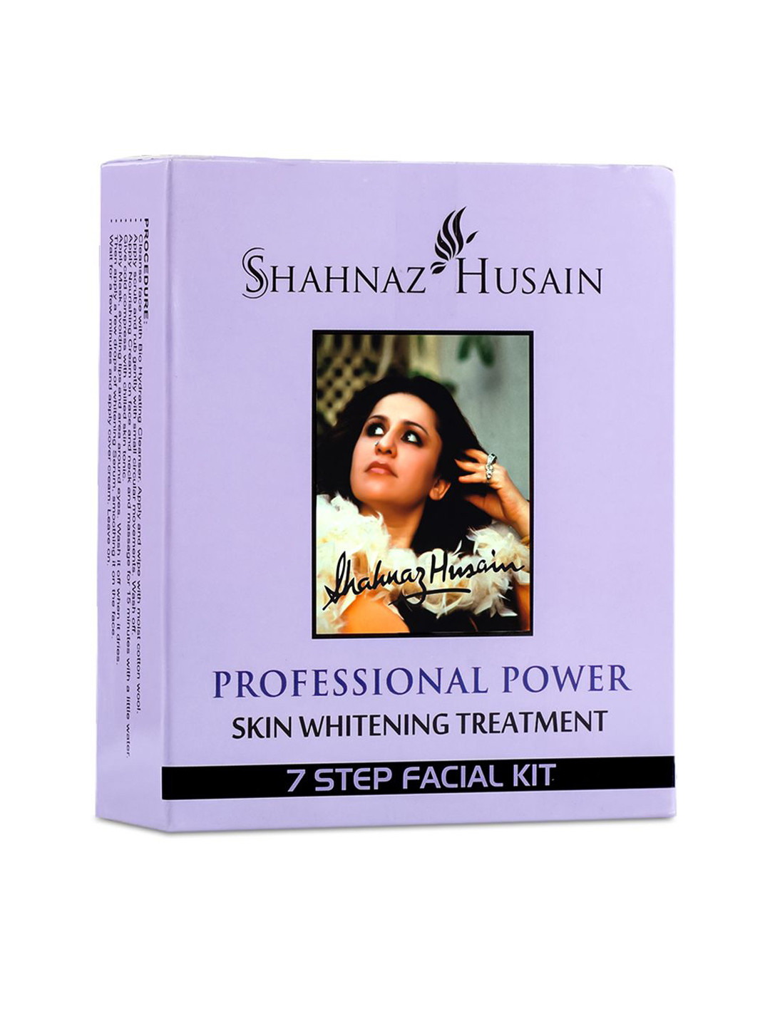 Shahnaz Husain Professional Power Skin Whitening Treatment 7 Step Facial Kit