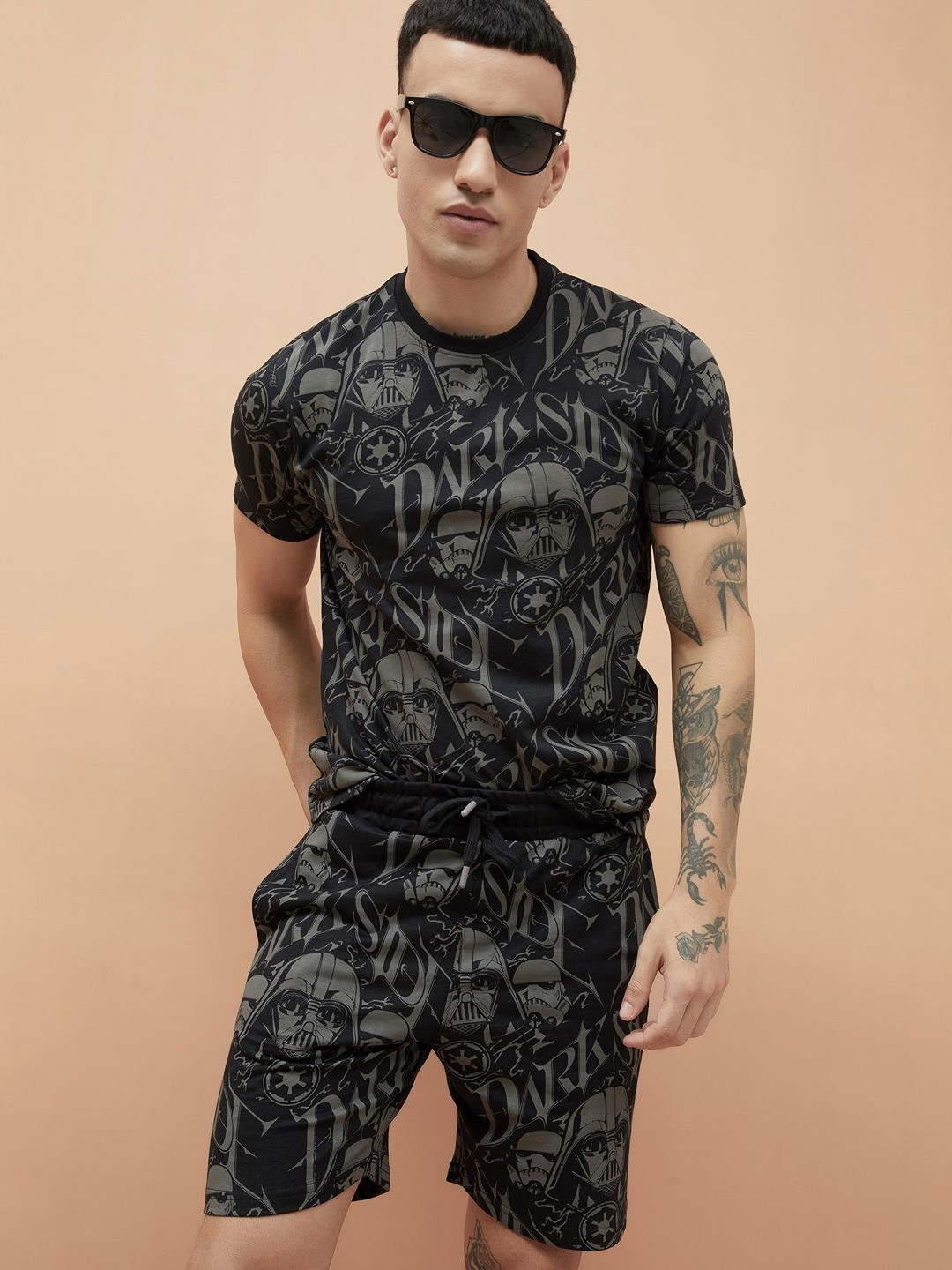 Fame Forever by Lifestyle Men Dry Fit Typography Printed Round Neck Cotton T-shirt