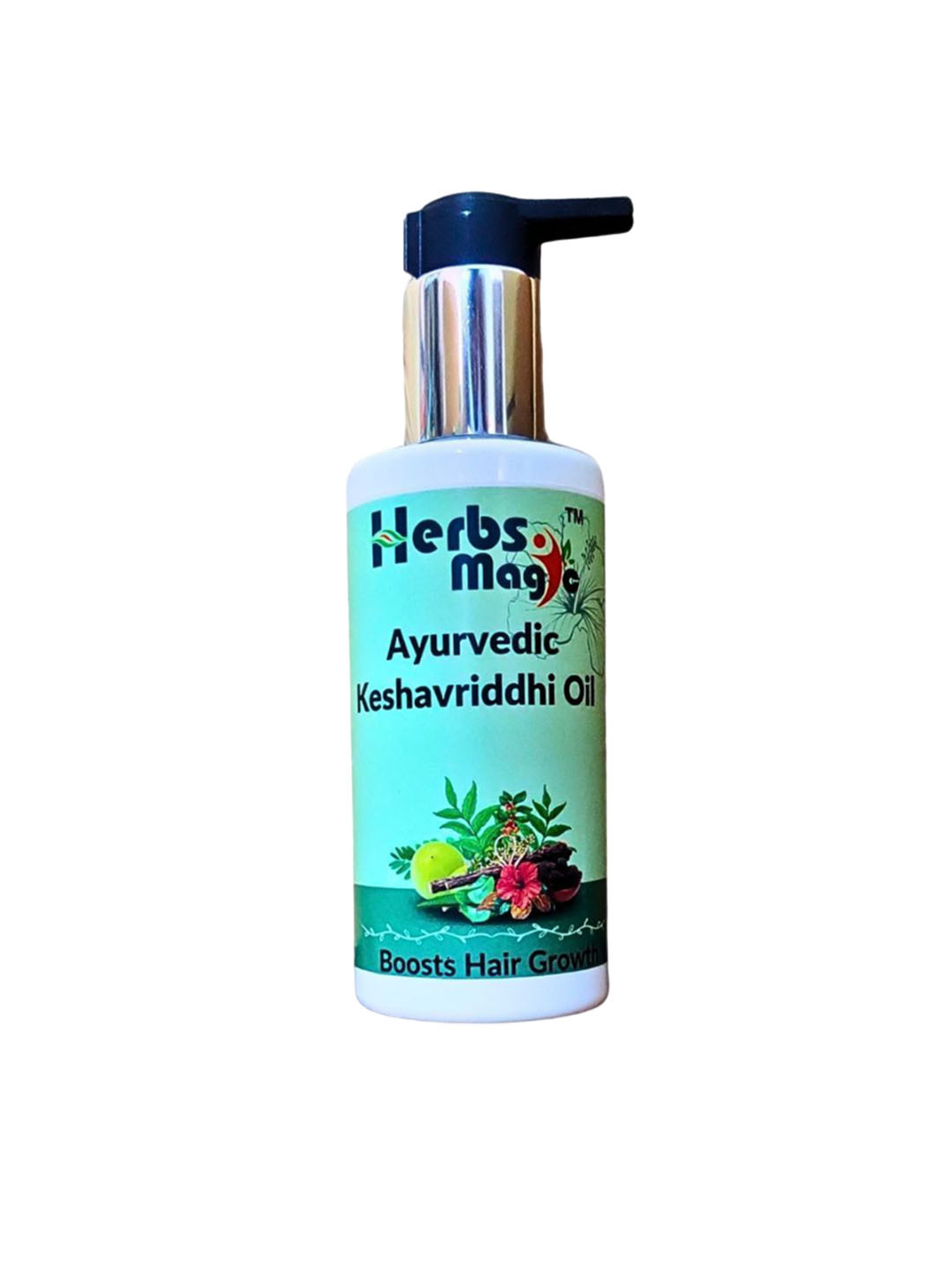 Herbs Magic Ayurvedic Keshavriddhi Hair Oil With Bringharaj & Hibiscus- 100ml