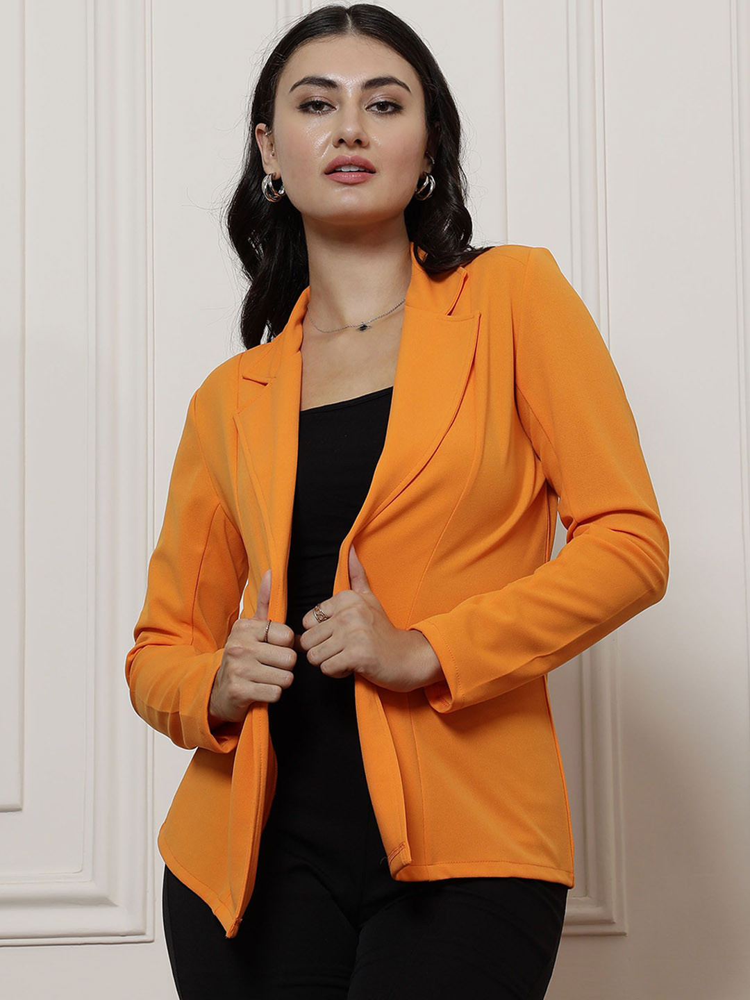 Athena Immutable Slim-Fit Single-Breasted Blazer