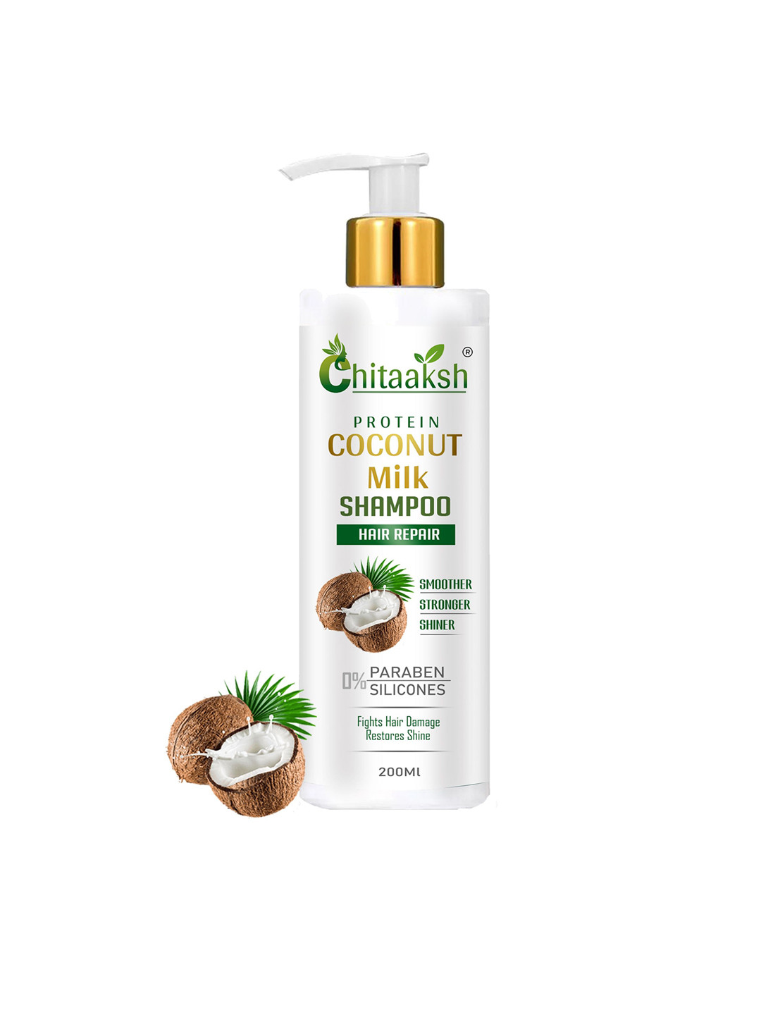 Chitaaksh Coconut Milk Shampoo - 200 ml