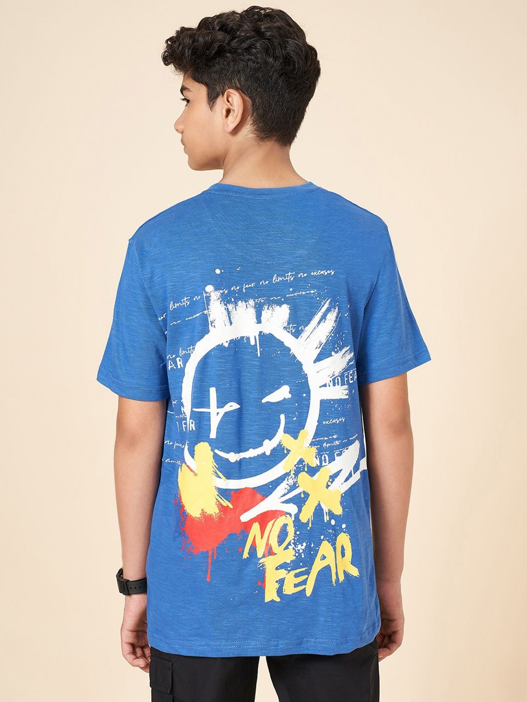 Coolsters by Pantaloons Boys Graphic Printed Round Neck Cotton T-shirt