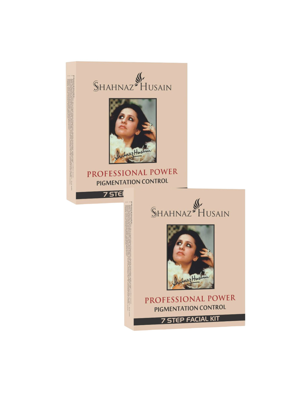 Shahnaz Husain Set Of 2 Professional Power Pigmentation Control 7 Step Facial Kit