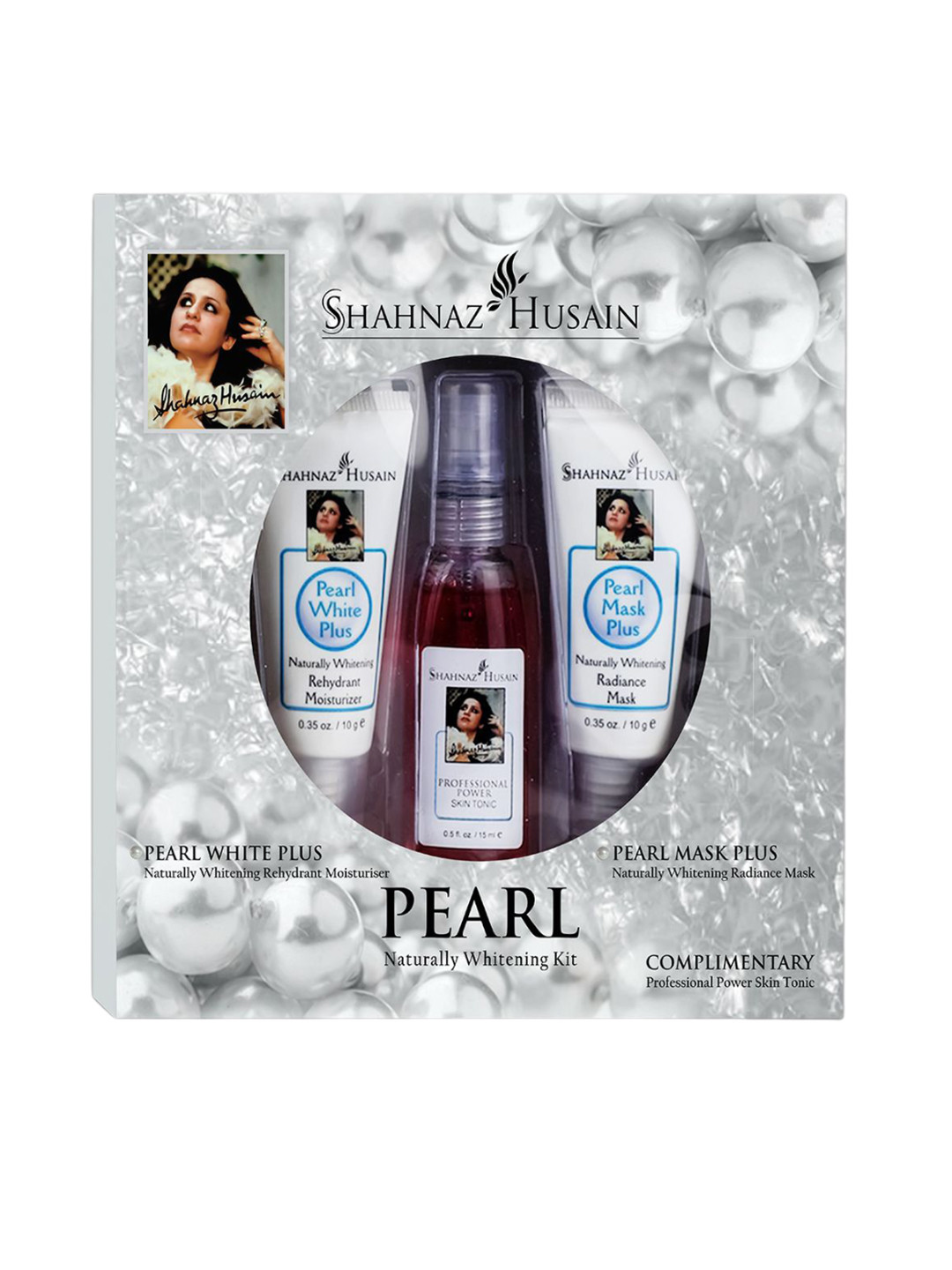 Shahnaz Husain Pearl Naturally Whitening Kit- 35g