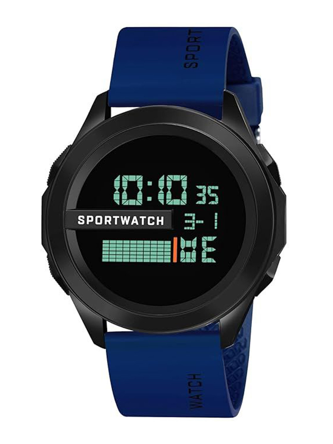 SWADESI STUFF Unisex Kids Dial & Straps Digital Multi Function Automatic Watch 1140 BLUE