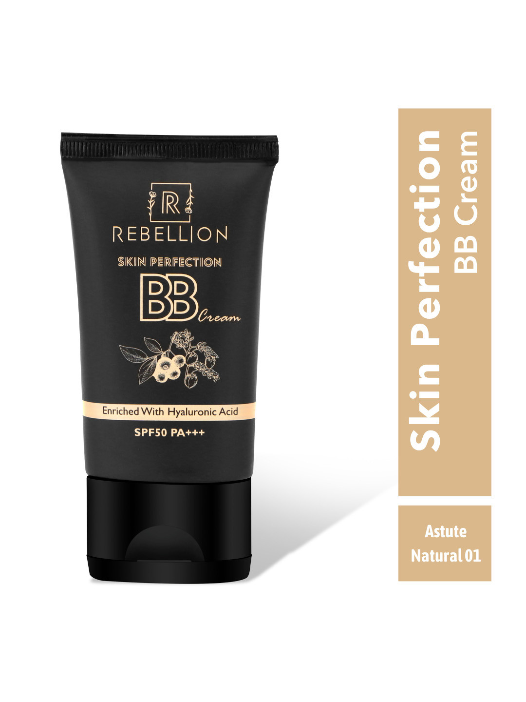 Rebellion Cosmetics SPF 50+++ Skin Perfection BB Cream 41.9 g - Astute Natural 01