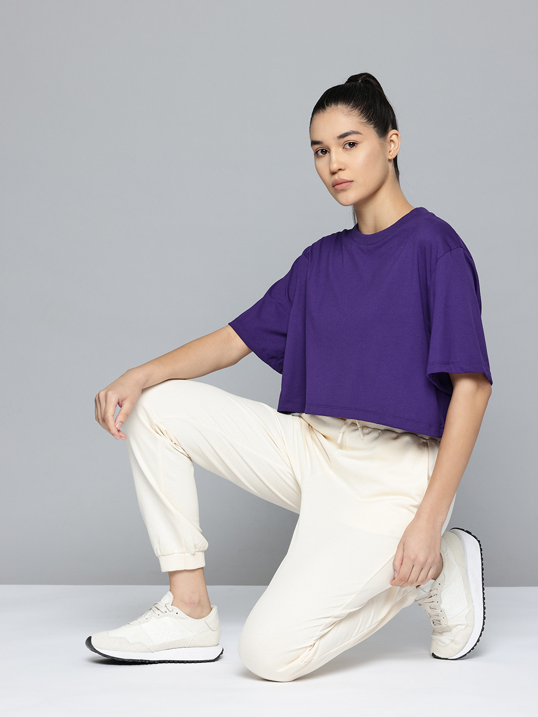 Decathlon DOMYOS - Women Drop-Shoulder Sleeves T-Shirt