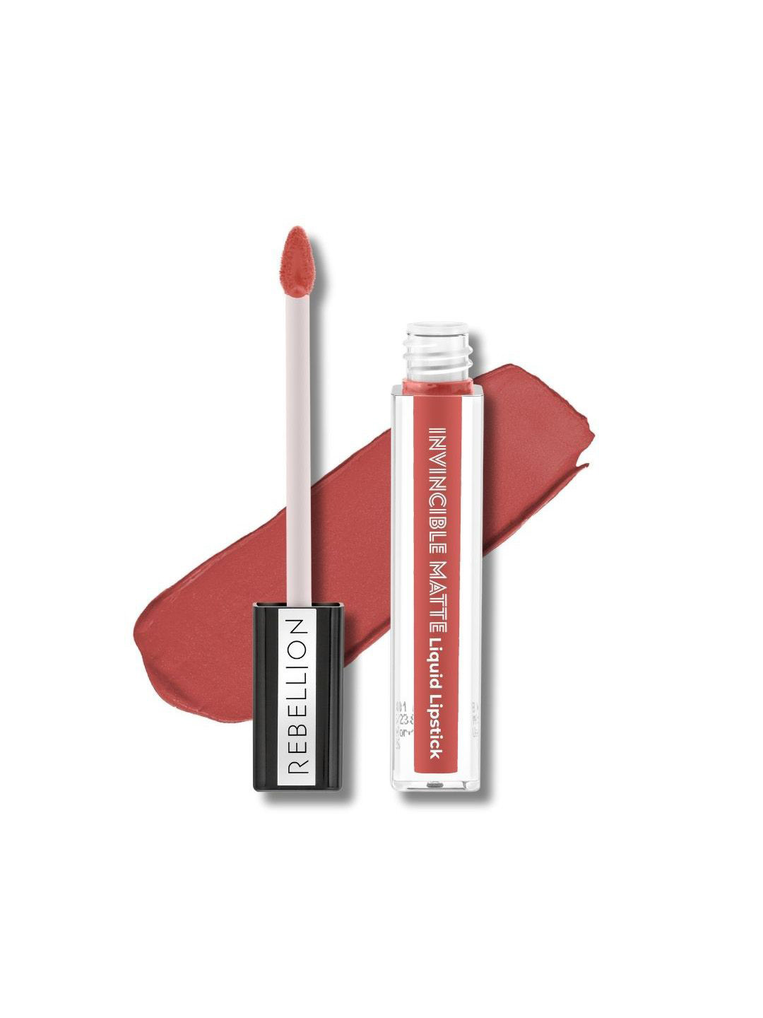 Rebellion Cosmetics Invincible Matte Liquid Lipstick-Walnut-Competent 09-28.2g