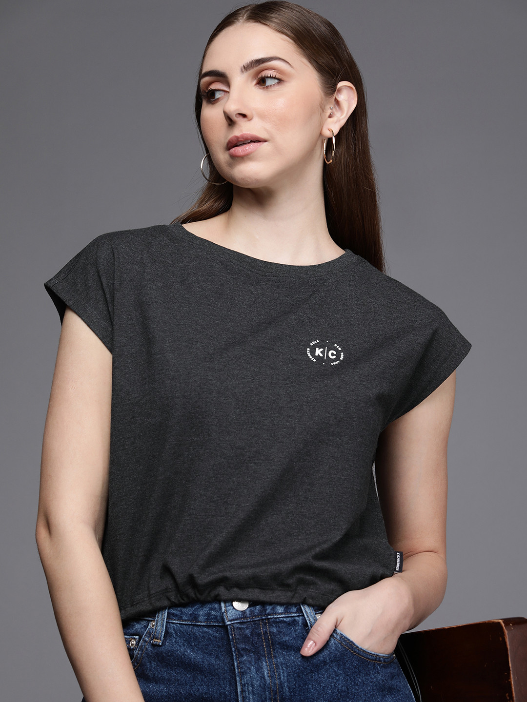 Kenneth Cole Extended Sleeves T-shirt