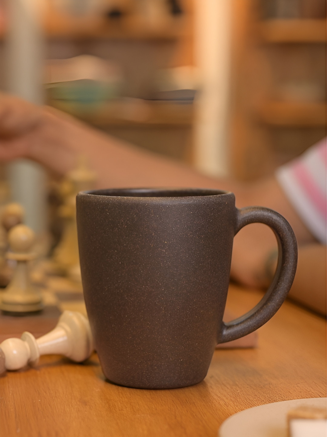 eha Brown Biocomposite Handmade Mug-300ml