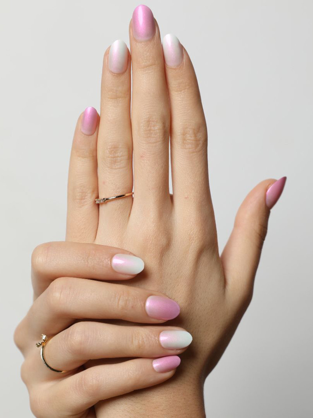 Pep Nails 24 Pcs Artificial Press On Nails Shade - Pink