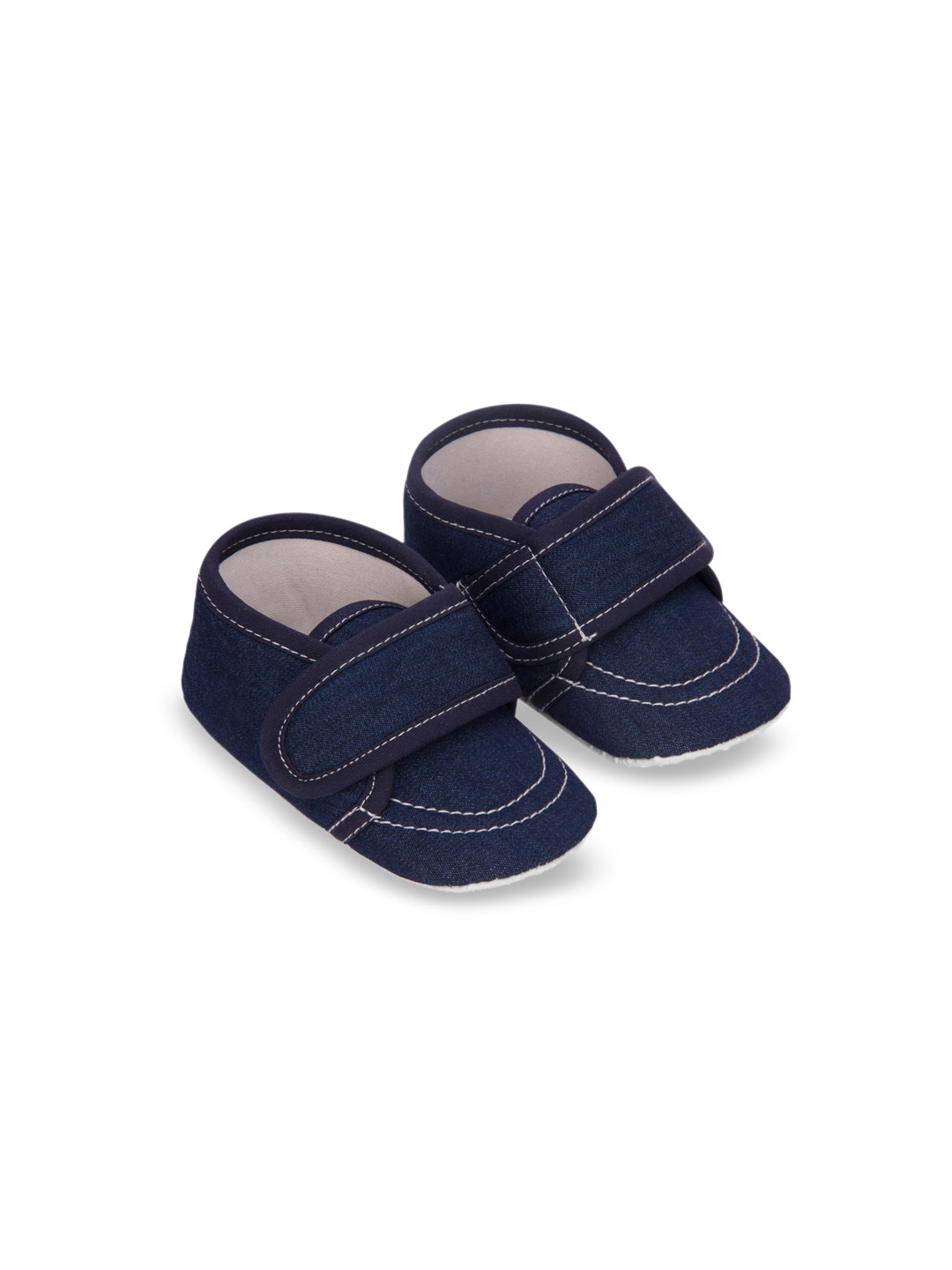 Daizy Girls Denim Booties With straps