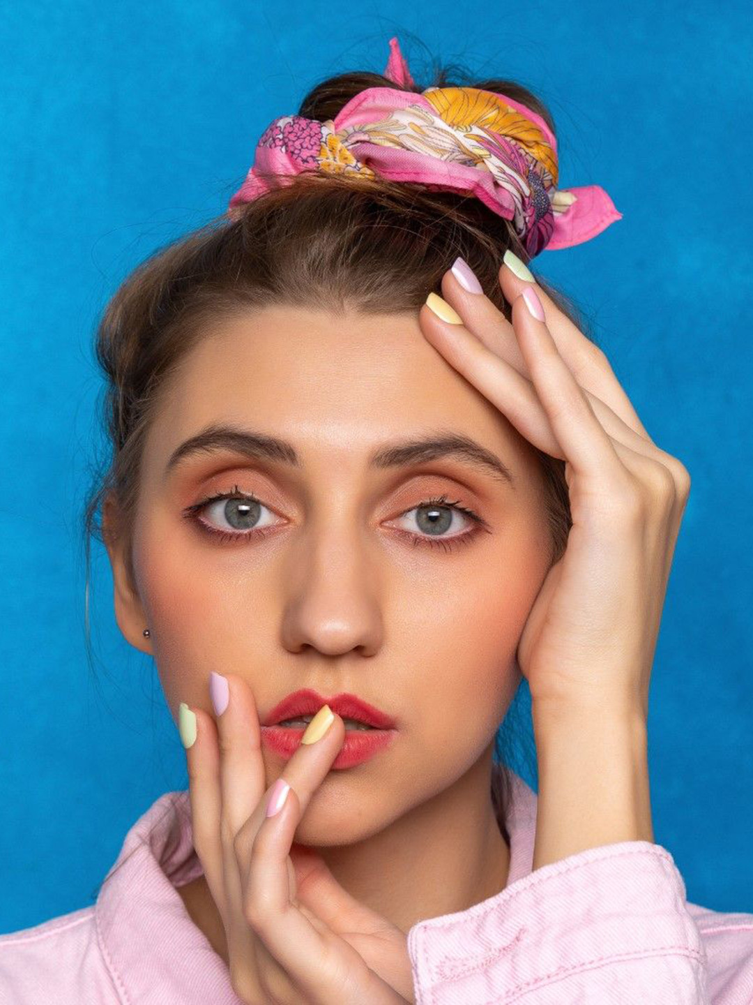 Pep Nails 24 Pcs Artificial Candy Land Press On Nails -Candy Land