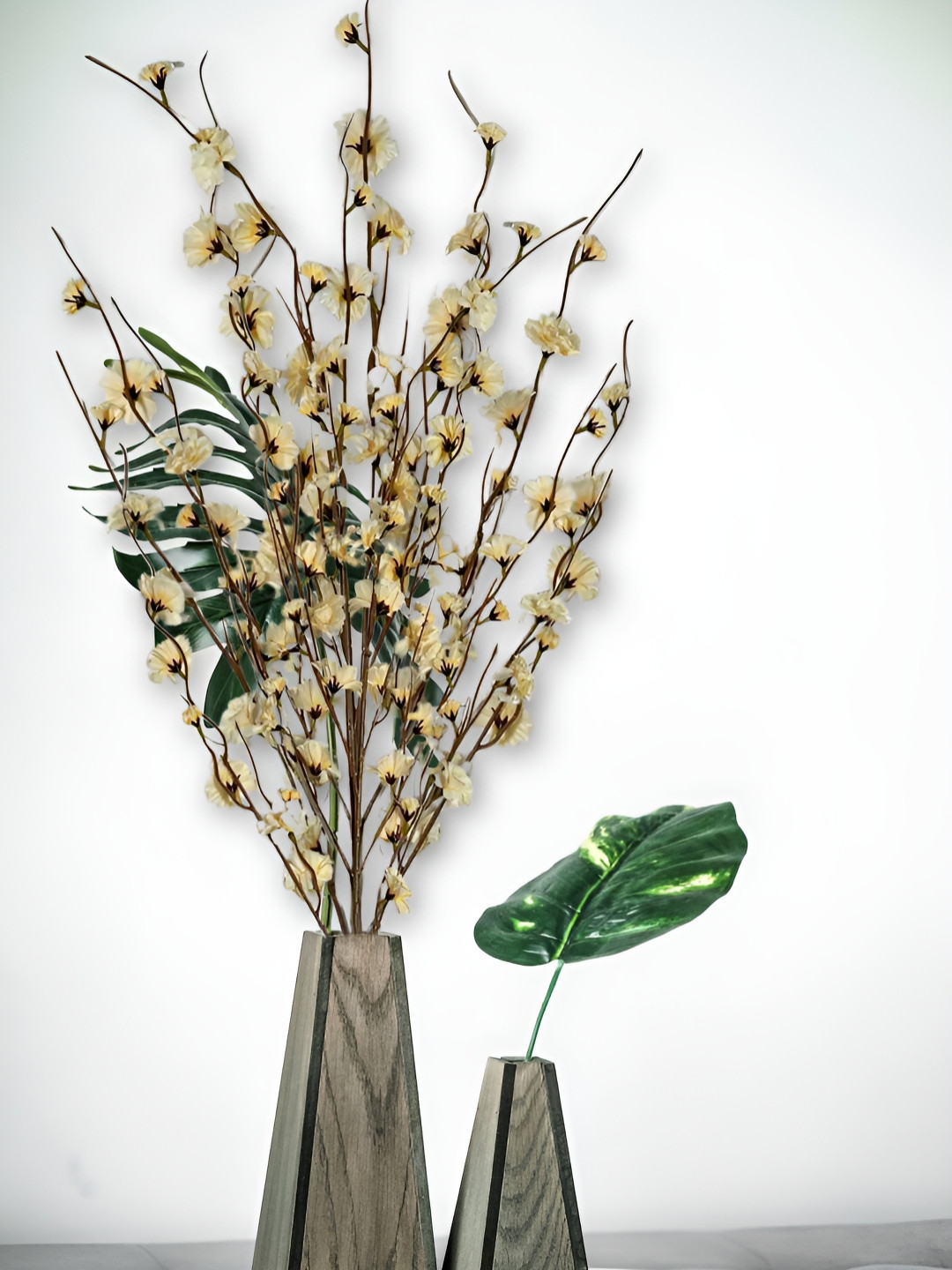 ARTSY Cream-Coloured 1 Pieces Hanging Sunflower Artificial Flower