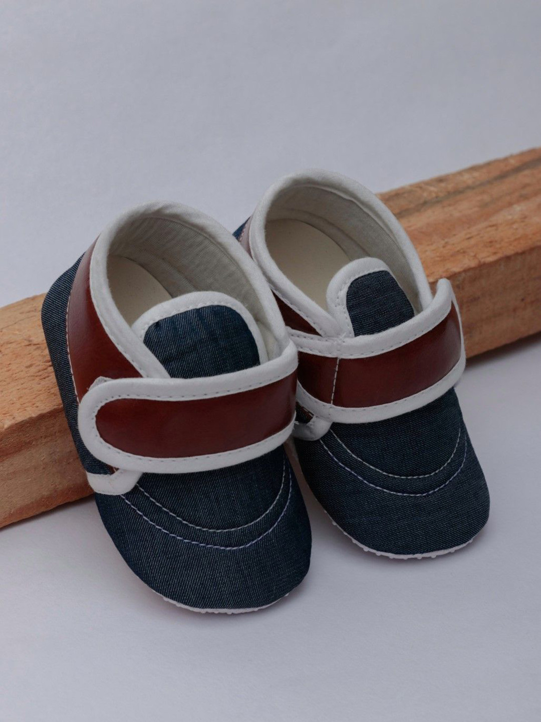 Daizy Girls Denim Booties With Straps