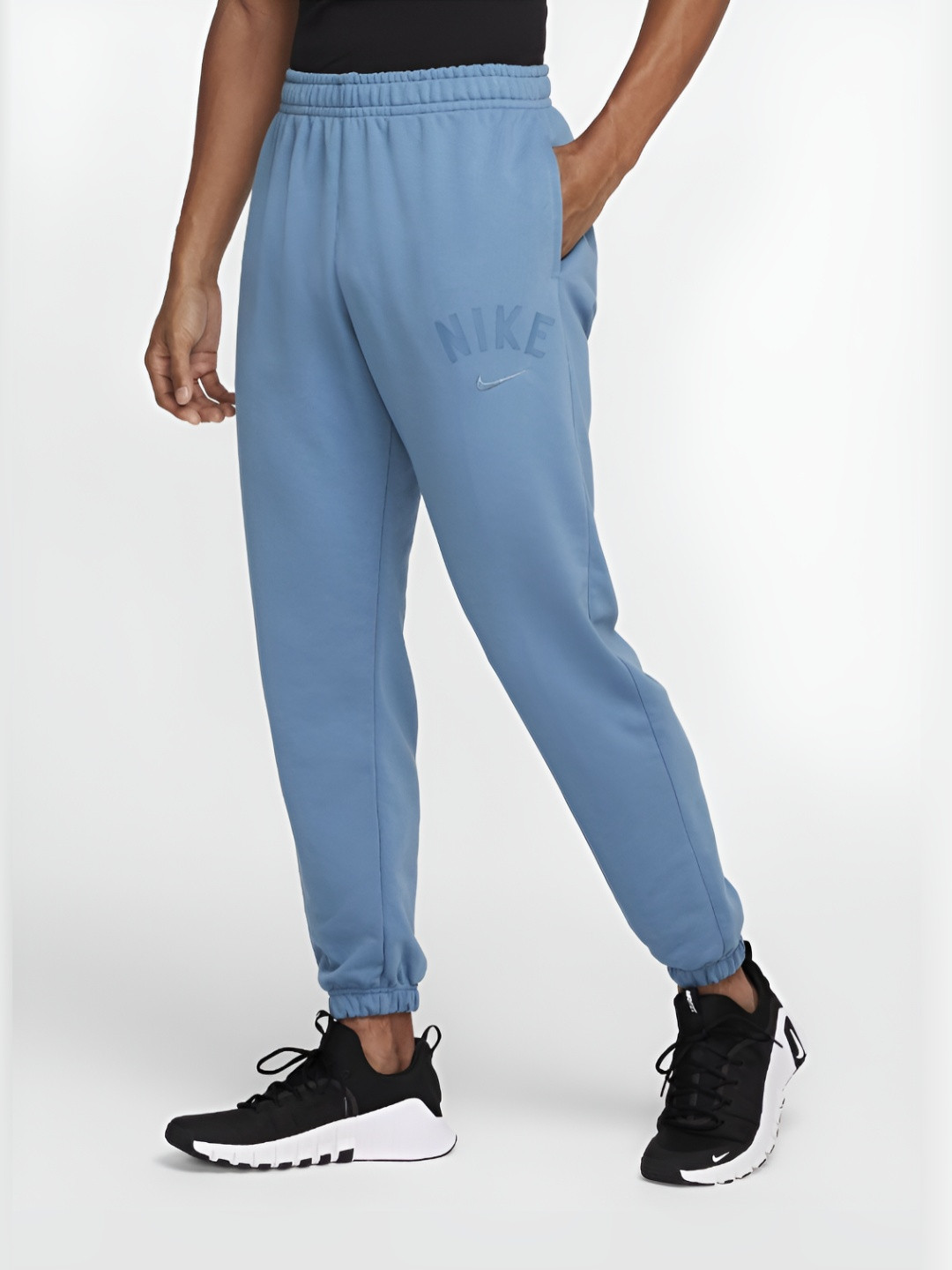 Nike Men Swoosh Dri-FIT Fleece Fitness Joggers