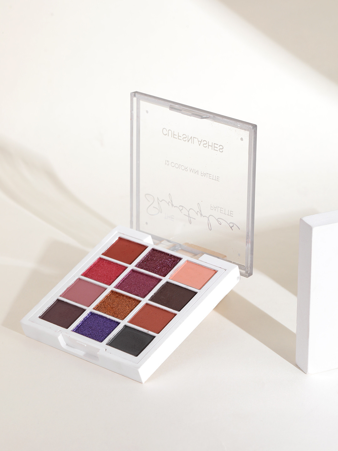 CUFFS N LASHES The Shystyles 12-Color Mini Eyeshadow Palette - Bubblegum